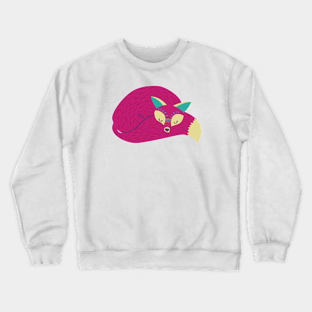 Zorro coyote Alebrije #5 Crewneck Sweatshirt by alinailustra